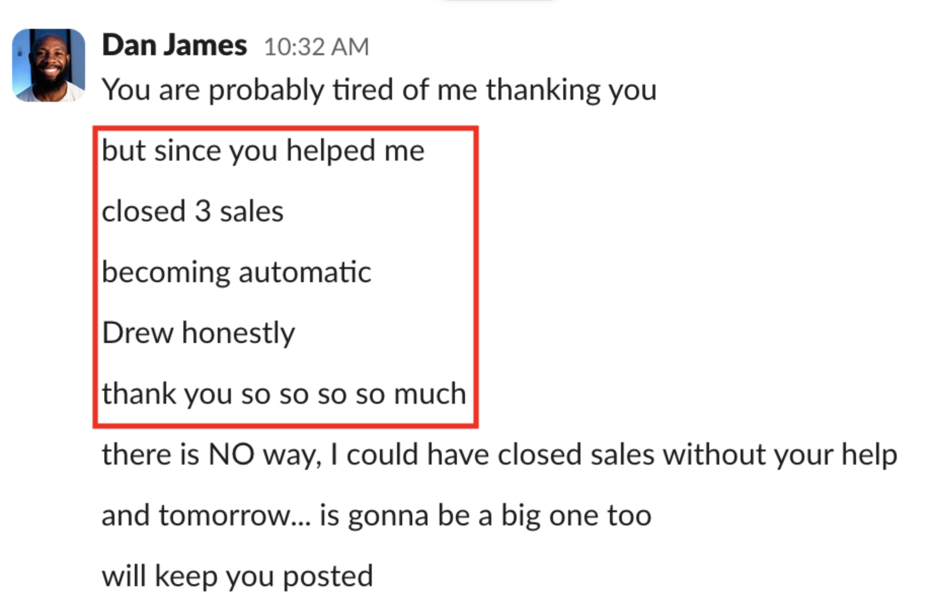 Client proof